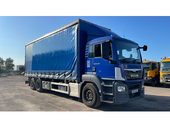 Curtainsider truck MAN TGS 26.360