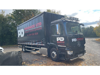 Curtainsider truck MERCEDES-BENZ Antos 1824