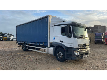 Curtainsider truck MERCEDES-BENZ Actros 1824