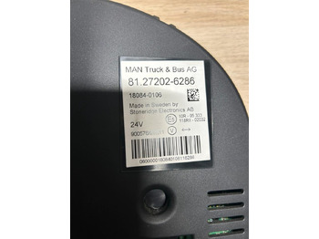 Spare parts MAN EU6 Kombiinstrument / Tacho 81.27202-6286: picture 4
