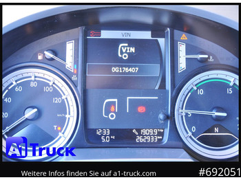 Interior photo 1: Dropside/ Flatbed truck, Crane truck DAF XF 510 SSC PK 34.002, Jib Seilwinde Funk