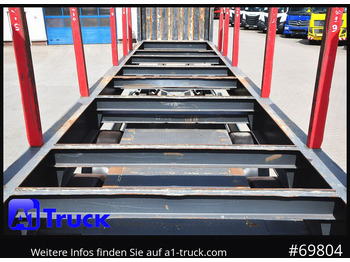 Timber semi-trailer FLIEGL SDS01, Langholz, Containeraufbau, Liftachse,: picture 3