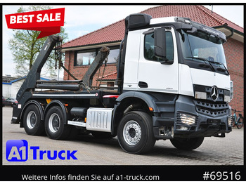Skip loader truck MERCEDES-BENZ