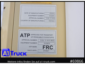 Refrigerator semi-trailer SCHMITZ SKO FP60,  Carrier 1950 Mt. Doppelstock Lift,: picture 3