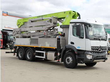 Concrete pump truck Mercedes-Benz ACTROS 2840, 6X4, Car pump ZOOMLION ZL36X-5Z: picture 3