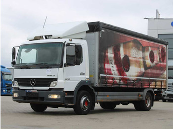 Curtainsider truck MERCEDES-BENZ Atego 1218