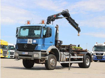 Lease a  Mercedes-Benz AXOR 1824, CRANE HIAB 099B-3 DUO, 4x4 Mercedes-Benz AXOR 1824, CRANE HIAB 099B-3 DUO, 4x4: picture 1