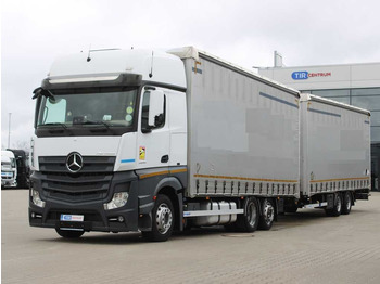 Curtainsider truck MERCEDES-BENZ Actros 2542