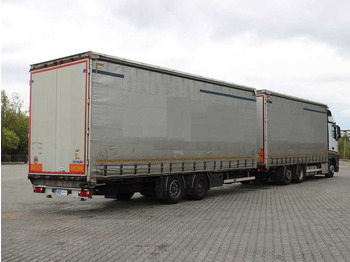 Curtainsider truck Mercedes-Benz Actros 2542, 6X2, LIFTING AXLE + PANAV TVK18M: picture 4