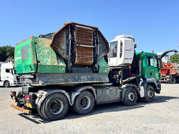 Forestry equipment, Truck MAN TGS 35.540 8x4  mit Komptech-Zusatzeinheit: picture 3