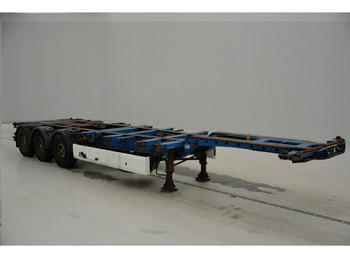 Container transporter/ Swap body semi-trailer Krone Polyvalent skelet 20-30-40-45 ft: picture 2