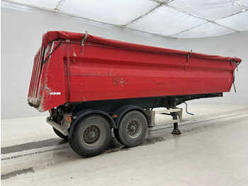 Tipper semi-trailer MOL 27 cub in alu: picture 4