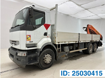 Dropside/ Flatbed truck RENAULT Premium 370