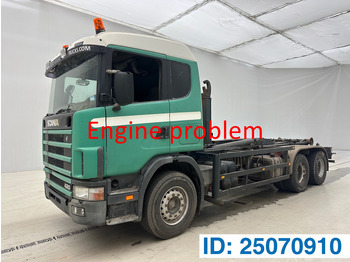 Hook lift truck SCANIA R124