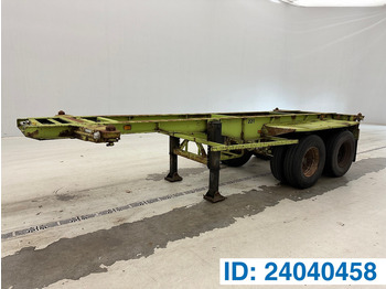 Container transporter/ Swap body semi-trailer VAN HOOL 20'