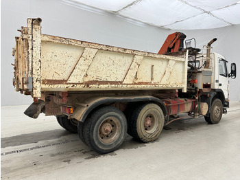 Tipper, Crane truck Volvo FM12.380 - 6x4: picture 4