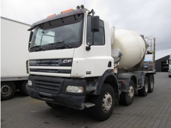 Concrete mixer truck DAF 85 430 8X4 Mixer Manual Gearbox: picture 1