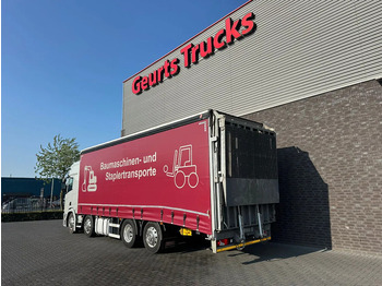 Autotransporter truck Scania R540 B8X2*6LB OPRIJWAGEN MET 15 TONS LAADKLEP EN GESLOTEN HUIF MET SCHUIFZEILEN EN SCHUIFKAP: picture 3