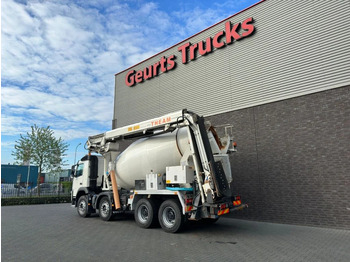 Concrete mixer truck Volvo FM 410 8X4 + STETTER 9 M3 MIXER/MISCHER + THEAM 15 M TRANSPORTBAND/BELT: picture 3