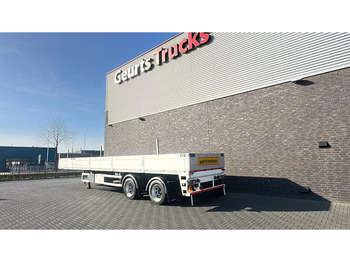 Dropside/ Flatbed semi-trailer WEB TRAILER PRSH18-1TRI 2 ASSER GESTUURD COMPLEET: picture 3