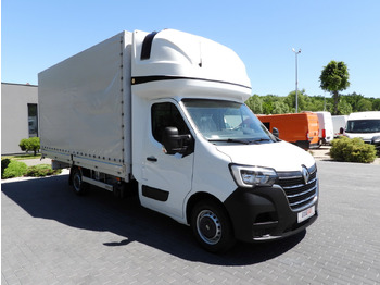 Curtain side van RENAULT MASTER  TARPAULIN 10 PALLETS WEBASTO CRUISE CONTROL LED LIGHTS PNEUMATICS AIR CONDITIONING  165HP: picture 4