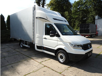 Curtain side van, Combi van Volkswagen CRAFTER PRITSCHE PLANE 10 PALETTEN WEBASTO A/C: picture 4