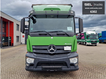Curtainsider truck Mercedes-Benz Antos 2536 L / LENKACHSE / STERZANTE: picture 2