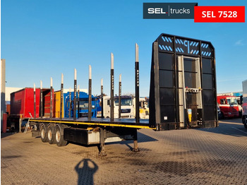 Timber semi-trailer PAVIC PRSH-27-SW / Liftachse: picture 3
