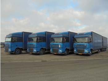 Curtainsider truck DAF FAR 105.410 6X2 COMBI: picture 1