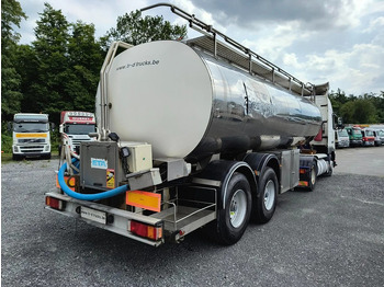 Tank semi-trailer for transportation of milk ETA 25000L INSULATED INOX TANK - 2 COMP: picture 4