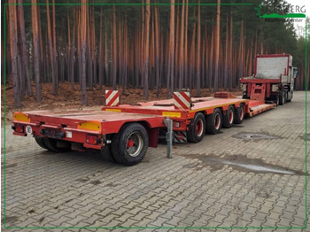 Low loader semi-trailer MEUSBURGER