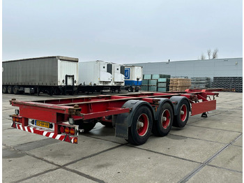 Container transporter/ Swap body semi-trailer Diversen 3 Axle Chassis BPW AxleS LIFTAxle TOP Condition NL Trailer: picture 4