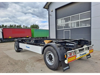 Container transporter/ Swap body trailer Krone Przyczepa Krone: picture 4