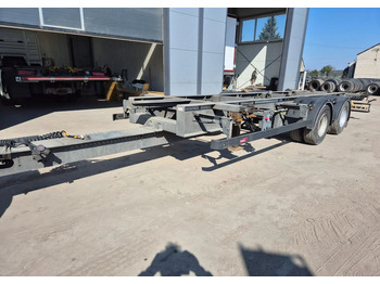 Container transporter/ Swap body trailer Wecon Przyczepa jumbo tandem Wecon BDF Krone, ocynkowana: picture 4