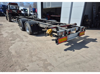Container transporter/ Swap body trailer Wecon Przyczepa jumbo tandem Wecon BDF Krone, ocynkowana: picture 3