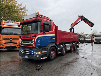 Crane truck SCANIA R 580