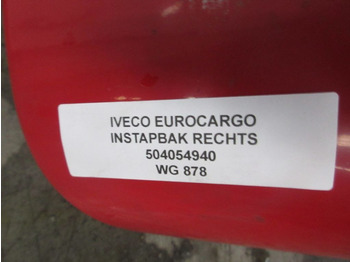 Cab and interior for Truck Iveco EUROCARGO 504054940 INSTAPBAK RECHTS EURO 5: picture 5