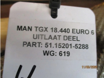 Muffler/ Exhaust system for Truck MAN 51.15201-5288 UITLAAT DEEL EURO 6: picture 4
