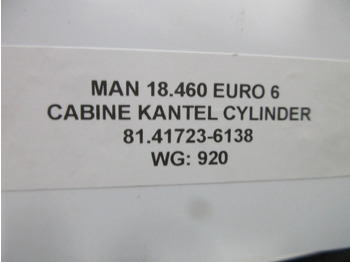 Cab and interior for Truck MAN 81.41723-6138 KANTEL CILINDER MAN 18.460 TGX EURO 6 MODEL 2020: picture 5