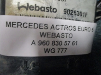 Heating/ Ventilation for Truck Mercedes-Benz ACTROS A 960 830 57 61 WEBASTO EURO 6: picture 2