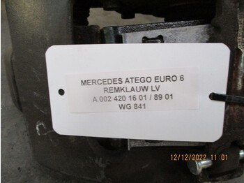 Brake caliper for Truck Mercedes-Benz ATEGO A 002 420 89 01// 16 01 REMKLAUW EURO 6 VOOR EN ACHTER: picture 4
