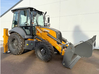Backhoe loader Case 570SV 4WD - 4/1 Bucket / Telescopic Boom / AC: picture 4