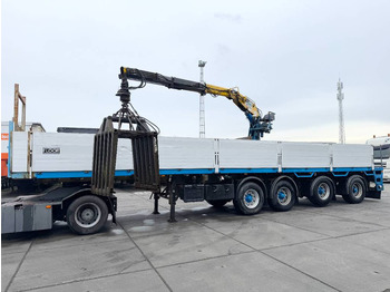 Dropside/ Flatbed semi-trailer KENNIS