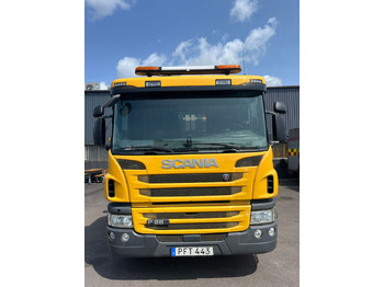 Container transporter/ Swap body truck Scania P280 4X2 / Skipper / Joab / 1 OW / Very Good Condition / Service: picture 5