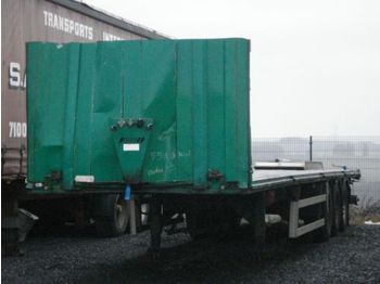 Dropside/ Flatbed semi-trailer Coder PLATEAU S3384D: picture 1