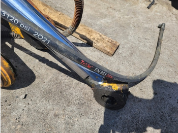 Hydraulic cylinder for Excavator Jcb Js130, Js140, Jz140 Dipper Cylinder Ram 298/6718, 331/41475: picture 3