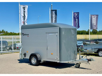 New Closed box trailer DEBON C300 ALU + drzwi boczne 300x155 cm: picture 2