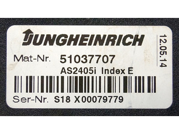 ECU for Material handling equipment Jungheinrich 51037707 | Rij regeling driving controller AS2405i index E Sw. 1,29: picture 3