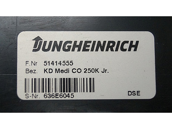 Dashboard for Material handling equipment Jungheinrich 51414555 | Display KD MEDI CO 250K Jr DSE for EKS110z 2016 sn. 632E: picture 3