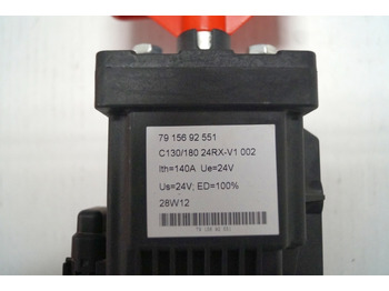 Electrical system for Material handling equipment unknown 7915692551 | Noodstop schakelaar Emergency off switch C130/180 24RX-V1 0 Noodstop schakelaar Emergency off switch C130/180 24RX-V1 002 24V/140A ED=100% sn. 7915692551: picture 2